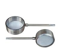 zorfar 100 a 400 Malla DIA 55MM Altura 28 mm con mango Piense Sieve Scero de acero inoxidable Celebrador de células Muestreo Pharmacopeya Tamiz(300 mesh)