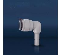 zorfar Accesorios de tubería POM, conector recto/codo/T/Y for tubería de 1/2", sistema de filtro de agua RO 1 Uds.(12.7mmTo 3l8 Plug)