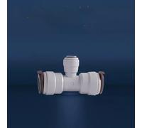 zorfar Accesorios de tubería POM, conector recto/codo/T/Y for tubería de 1/2", sistema de filtro de agua RO 1 Uds.(12.7mm-6.35mm-12.7mm)