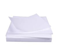 zorfar Placa Plana plástica de la Hoja de película de PTFE de la Junta Resistente de Alta Temperatura Blanca del Tablero de PTFE(50x50x0.8mm(5Pcs))