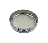 zorfar Tamiz de Prueba de Laboratorio estándar de 20 cm de diámetro, Malla 2-28, Filtro Sus 304, Marco Cromado, tamiz de inspección de muestreo de farmacopea(18 Mesh(1mm))
