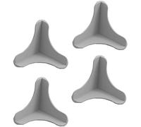 ZoRHac Protectores de Esquinas,Protectores de Esquinas de Seguridad en Forma de T,8 Protectores de Bordes de Silicona extraíbles,para Muebles,Ángulo anticolisión de Campana extractora,3 Colores