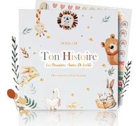 ZORKAM - livre de naissance bébé jusqu'à 5 ans en style neutre - Cadeau de Costudier pour toujours - idée cadeau album de naissance - Baby shower- (français)