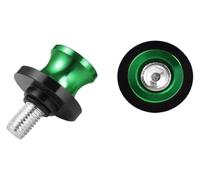 Zorlun Accesorios for motocicletas, basculante, carretes, deslizador, soporte, tornillos M8, compatibles con GSX-R GSXR 600 750 1000 K1 K2 K3 K4 K5 K6 K7 K8 K9 K11(8mm Green)
