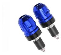 Zorlun Bloque de equilibrio anticaída for manillar motocicleta, contrapesos extremo barra, accesorios modificación CNC compatibles con SYM Husky ADV150 ADV300(Blue)