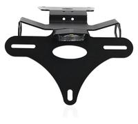 Zorlun Compatible con Z650RS 2021-2022-2023-2024-2025 Soporte de matrícula Motocicleta Kit eliminador Guardabarros Trasero (Negro luz)(Black with Light)