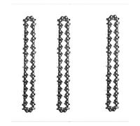 Zorlun Juego de cadena barra guía for motosierra 4, 6 y 8 pulgadas, 1/4''P, for mini eléctrica, cortadora madera, herramientas eléctricas, cadenas repuesto(4 Inch 3PCS)
