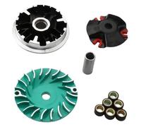 Zorlun Kit variador de carreras 11,7 g con rodillos compatibles Zuma125, CygnusXBws125, YW125, ZY125T, XC125, FlameX, scooter 4 tiempos 125 cc