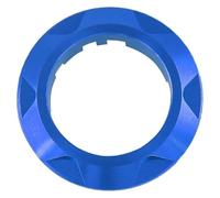 Zorlun Piezas de motocicleta CNC, cerradura puerta eléctrica, protección, anillo decorativo for interruptor llave, compatible con TMAX530 TMAX500 T-MAX530 T-MAX500(Blue)