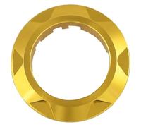 Zorlun Piezas de motocicleta CNC, cerradura puerta eléctrica, protección, anillo decorativo for interruptor llave, compatible con TMAX530 TMAX500 T-MAX530 T-MAX500(Gold)