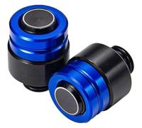 Zorlun Tapón de tornillo for espejo retrovisor, cubierta for orificio, accesorios compatibles con Z900, Z750, Z650, Z800, Z400, 250, 300, Z1000/SX(Two Blue)