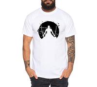 Zoro Moon One Manga Camiseta Luffy de Hombre Anime Piece, Größe2:Medium, Farbe2:Blanco