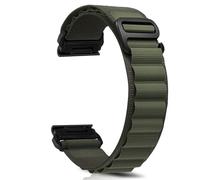 ZoRoll 22mm QuickFit Correa para Garmin Fenix E/Fenix 8 47mm/7 Pro/7/6 Pro/6/5, Pulsera de Nailon Ajustables Con Gancho G Correa de Repuesto para Garmin Tactix 8 47mm/ Descent G2/Epix - Verde