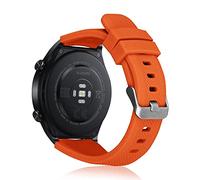 ZoRoll Correa 22mm Compatible con Garmin vivoactive 4/Venu 2/Forerunner 255, Pulsera Deportiva de Repuesto de Silicona Suave para Amazfit GTR 4/GTR 3 Pro/GTR 3/Xiaomi Watch S1 Pro/Mi Watch - Naranja