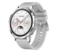 ZoRoll Correa 22mm Compatible con Huawei Watch GT 6 46mm/GT6 Pro/GT5/GT 5 Pro/GT 4/gt3/Ultimate/Buds, Woven Nylon Pulsera Deportiva Repuesto Silicona para Huawei Watch 5 46MM/4 Pro/4 - Gris