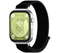 ZoRoll Correa Compatibile con Huawei Watch Fit 4/4 pro/3, Banda de Relojes Pulsera de Nailon Velcro Correas para Huawei Watch Fit 4 pro/4/3 - Negro