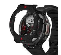 ZoRoll Funda Compatible con Amazfit T-Rex 2, Duro PC Carcasa Protectora, Cubierta Anti-arañazos Prueba de Golpes Compatible con Amazfit T-Rex 2 - Negro#1
