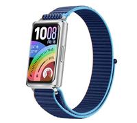 ZoRoll Nylon Correa Compatibile con Huawei Band 11 pro/11, Banda de Relojes Pulsera de Nailon Ajustable Correas para Huawei Band 11pro / 11 -Azul