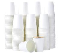 Zorplex 200 Vasos de Cartón 30 ml, Vasos de Papel Desechables para Café Espresso, Té, Agua y Otras Bebidas Calientes o Frías, Vasos Pequeños Blancos para Fiestas y Eventos (30ML)