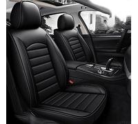 ZORQ Cubreasientos de Cuero para Audi A1 S-Line Sportback S A2 A3 8P 8V - Fundas de Lujo Impermeables Estilo Moda - Protector de Asiento Accesorios, Estilo Negro