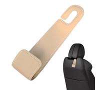 ZORQ Gancho para bolso de coche | Gancho de cuero de microfibra flexible - Soporte para monedero de coche, gancho para bolso de coche, organizador para bolsos y bolsos