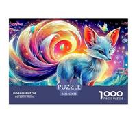 Zorra de Nueve Colas Rompecabezas para Adultos Un Desafío Lleno De Color Y Detalle Triunfa Entre Hombres Y Mujeres A Partir De 14 Años 52x38cm/1000pcs