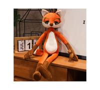 (Zorro, 60 cm/23,62 pulgadas) Animal de bosque de patas largas León Tigre Leopardo Jirafa Juguetes de peluche