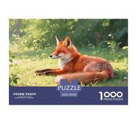 Zorro Ártico Puzzles Imposible,desafío para Adultos Juego EduGatoivo 1000 Piezas Obra De Arte De Juego De para Adultos Y Niños Mayores De 12 Años 70x50cm/1000pcs
