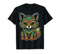 Zorro Azteca Mexicano Maya Antiguo mesoamericano mitología Arte Camiseta