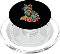 Zorro Azteca Mexicano Maya Antiguo mesoamericano mitología Arte PopSockets PopGrip para MagSafe