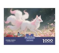 Zorro de Nueve Colas Puzzle Imposible,desafío for Adults Entretenimiento Creativo 1000 Piezas Obra De Arte De Juego De para Adultos Y Niños 70x50cm/1000pcs