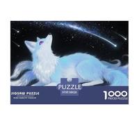 Zorro de Nueve Colas Puzzle Imposible,desafío for Adults Entretenimiento Creativo 1000 Piezas Obra De Arte De Juego De para Adultos Y Niños Mayores De 12 Años 38x26cm/1000pcs