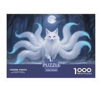 Zorro de Nueve Colas Puzzles Imposible,desafío para Adultos Juego EduGatoivo 1000 Piezas Obra De Arte De Juego De para Adultos Y Niños A Partir De 12 Años 70x50cm/1000pcs