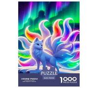 Zorro de Nueve Colas, Rompecabezas De 1000 Piezas, Pasatiempo Completo Que Combina Aprendizaje, Reflexión Y Placer Visual, Actividades Individuales O Colectivas, Apto para Mayores De 12 Años,