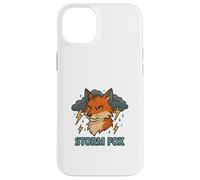 Zorro de tormenta Feroz con Elementos de Trueno Carcasa para iPhone 14 Plus