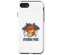 Zorro de tormenta Feroz con Elementos de Trueno Carcasa para iPhone SE (2020) / 7/8