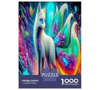 Zorro del Cosmos Puzzle Desafío Juguetes 1000 Piezas Criaturas fantasía Rompecabezas Pasatiempo Creativo para Adultos Y Niños A Partir De 12 Años 52x38cm/1000pcs