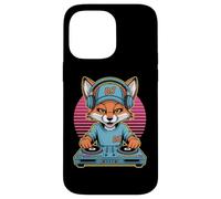 Zorro DJ con Estilo Y Audífonos DJ Carcasa para iPhone 14 Pro MAX