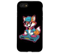 Zorro Dj Tocadiscos Música Fiesta Zorro Carcasa para iPhone SE (2020) / 7 / 8