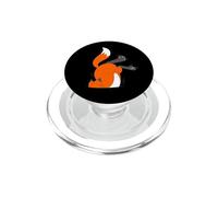 Zorro Escondido en mi Bolsillo PopSockets PopGrip para MagSafe