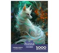 Zorro Hermoso para Adultos 1000 Piezas Animal Puzzles Juego De Rompecabezas Cumpleaños Juegos Educativos Decoración Relajación Y Sabiduría 38x26cm/1000pcs