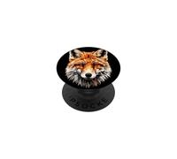 Zorro Me Encantan los Zorros Zorro Rojo Amor Zorro PopSockets PopGrip Adhesivo