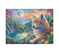 Zorro Rojo del Bosque Puzzle 500 Piezas Papel Mayores Terapia Relajación Relajación Mental Más Vendido Original 500 PCS