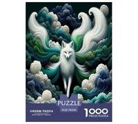Zorros Coloridos Puzzle De 1000 Piezas Rompecabezas para Adultos Rompecabezas 1000 Piezas para Adultos para Amantes O Amigos Rompecabezas Imposable 70x50cm/1000pcs