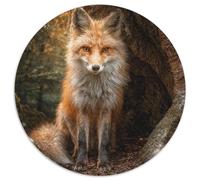 Zorros Rojos Fuertes y sanos en el Bosque Rompecabezas Sostenibles Estampados para Adultos De Madera De 1000pcs (67.5x67.5cm)