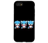 Zorros Transgénero Ver Oír No Hablar Mal Orgullo Carcasa para iPhone SE (2020) / 7/8