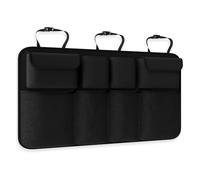 ZORTAXKFV Coche Organizador Maletero para BMW 1 2 3 4 5 6 7 Series 5GT GT3 GT5 X1 X3 X4 M2 M3 M4 M5 M6, Bolsa Almacenamiento Asiento Trasero Plegable Colgante Grancapacidad Accesorios Coche