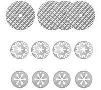 ZORTVUL 12 Piezas Kit Reparación Placas Térmicas, Arandelas Y Discos De Sujeción Para Sistema De Escape, Ideal Para El Mantenimiento De Coches VW, Audi Y Otros Modelos