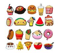 ZORVUJI Set de Pines para Crocs 20 Charms Mexicanos para Zapatos y Sandalias Decoración de Calzado para Adultos y Niños, Accesorios para Crocs
