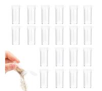 ZORVYN 20 Pcs Saleros Mini Salero y Pimentero para Camping, Viajes, Hogar y Trabajo (6g)